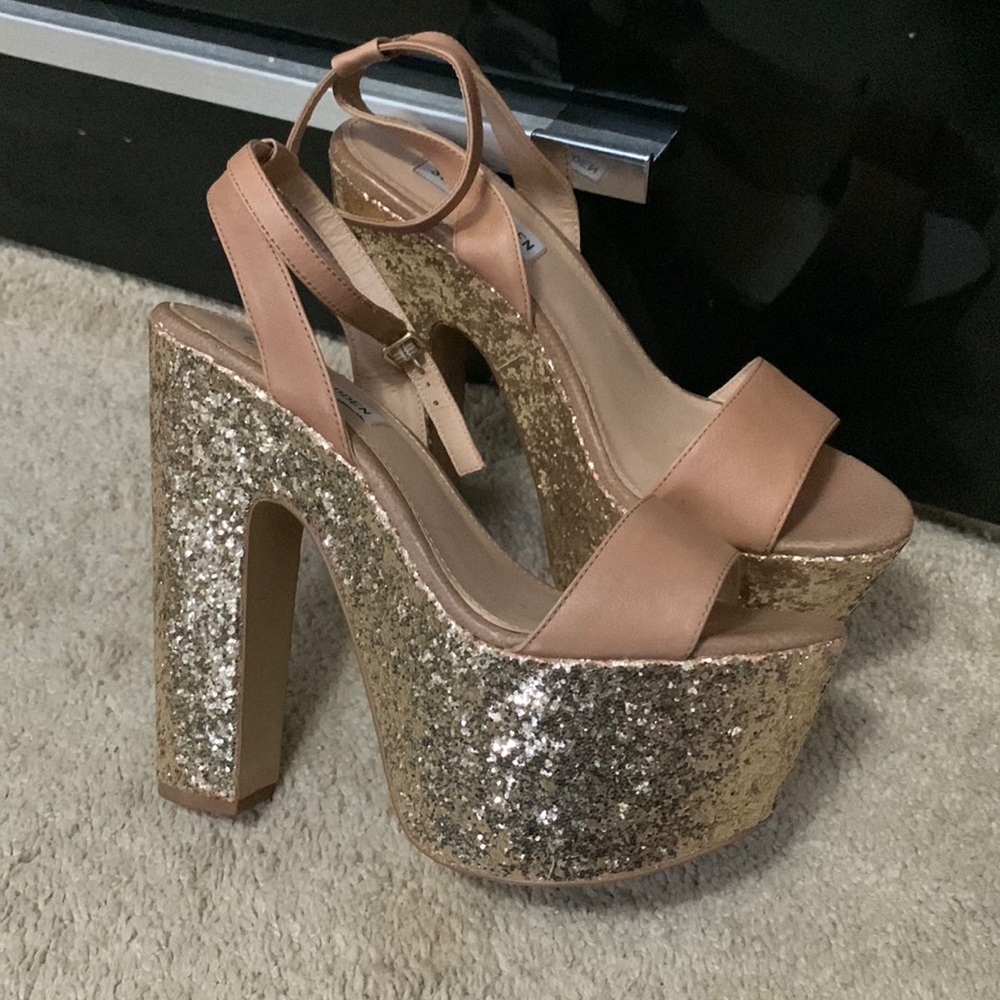 Bling Steve Madden Platforms